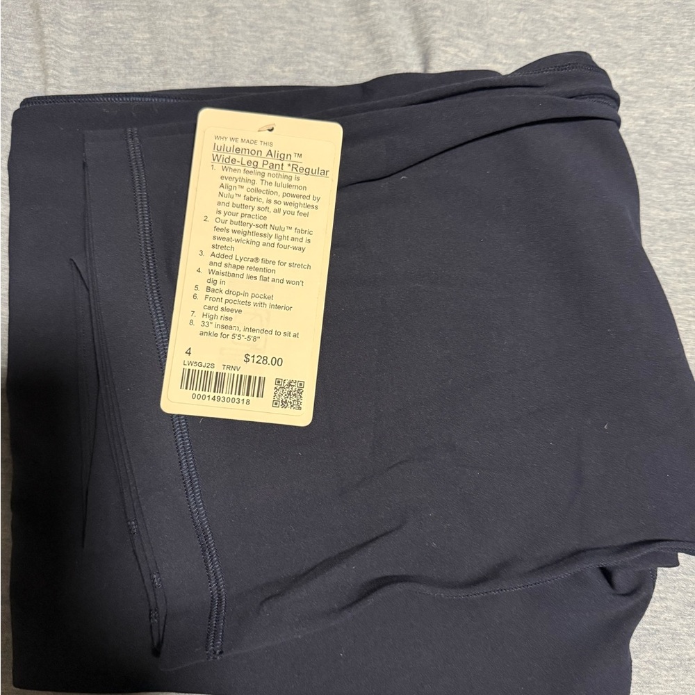 Lululemon Athletica Blue Wide Leg Pants